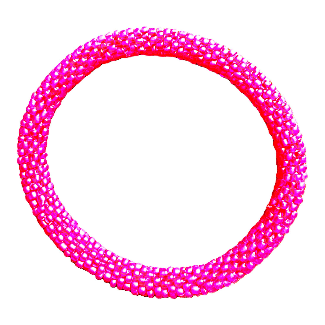 Set of 3 Nepalis beaded bracelets • handmade Nepal bangles