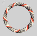 Nepali Beaded Bracelet — Black & Red
