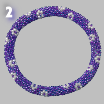 סט של 5 צמידי חרוזים מנפאל • צמידים בעבודת יד