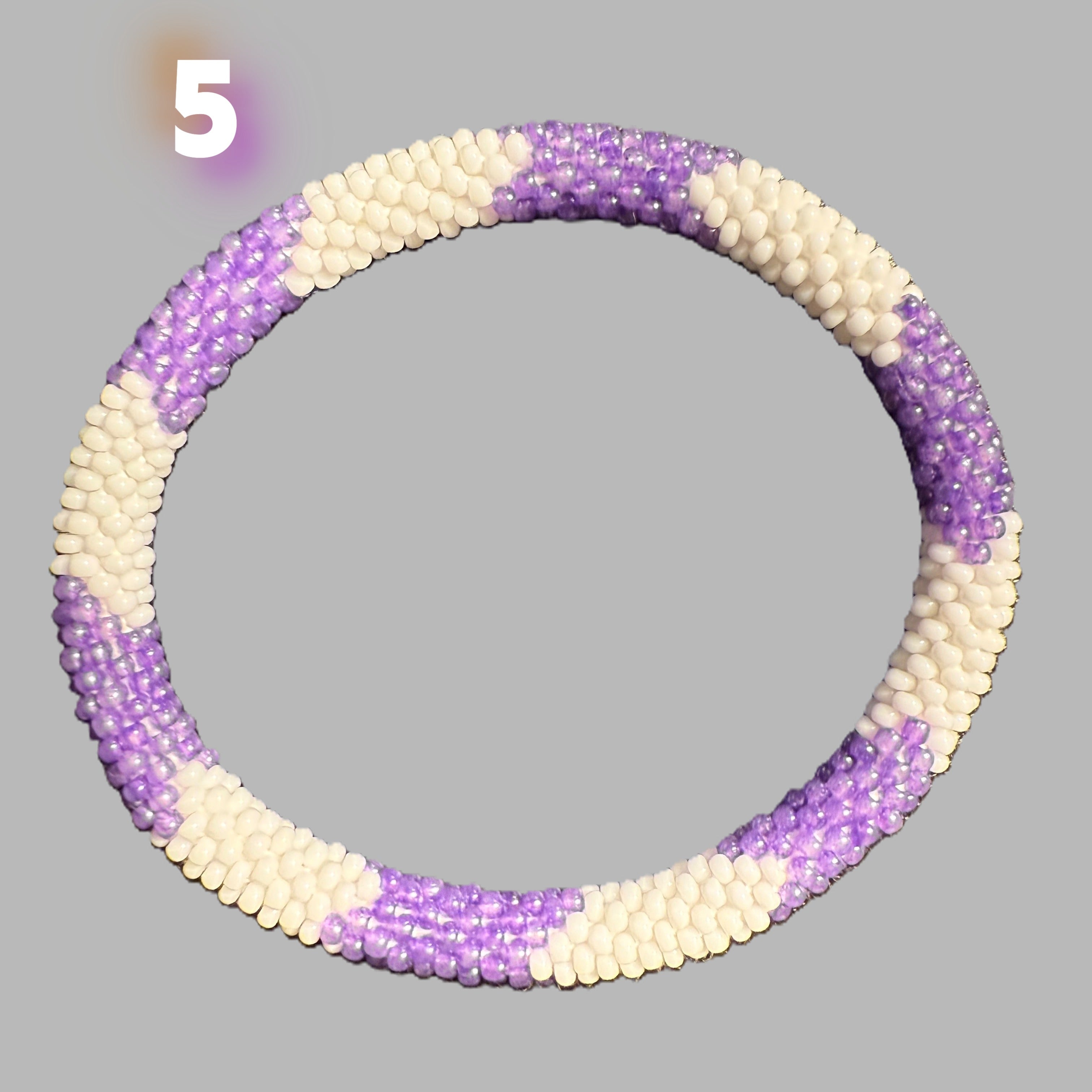 Handmade Nepali Bead Bracelets — Set of 5