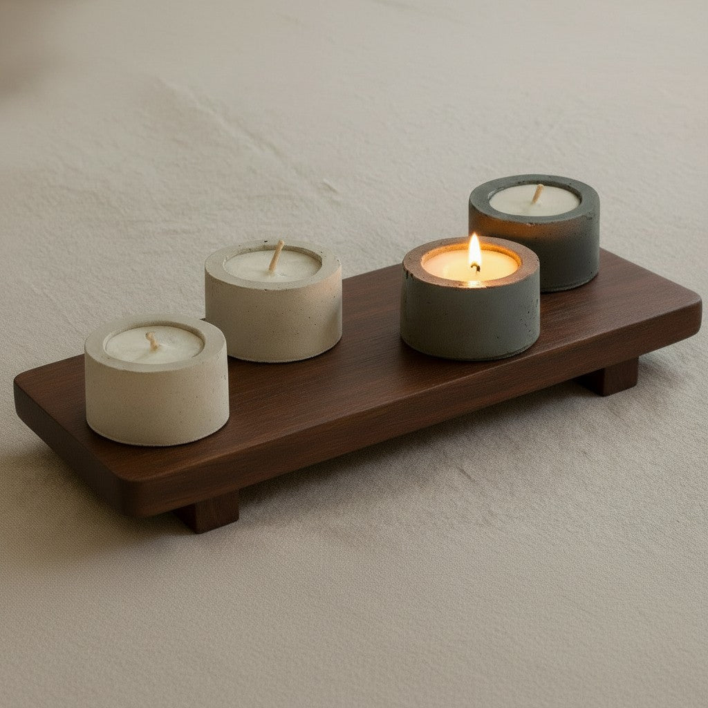 Handmade Oak Serving Tray – Full Butcher Block Board 