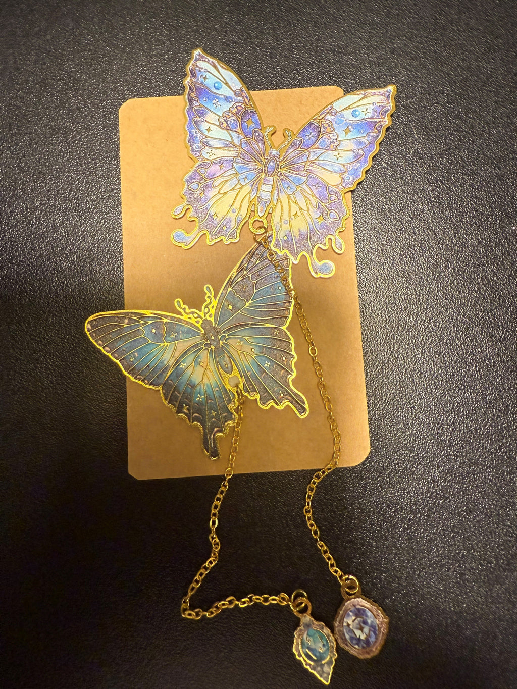 Butterfly Chain Bookmarks — Set of 2